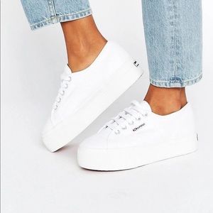 Superga platform sneakers